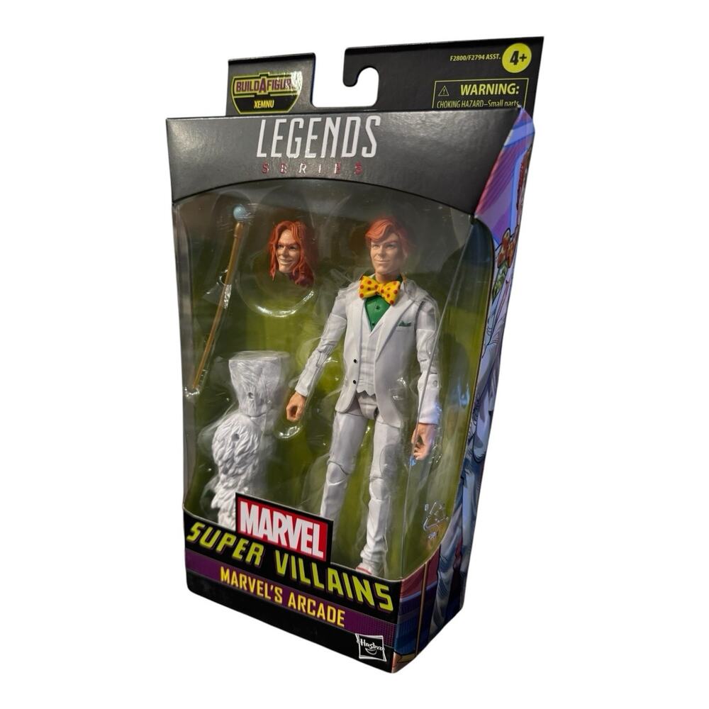 MARVEL LEGENDS SERIES SUPER VILLAINS MARVEL'S ARCADE BAF XEMNU ACTION FIGURE NEW